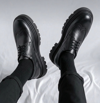 حذاء  جلد طبيعي بروك انجليزي E3