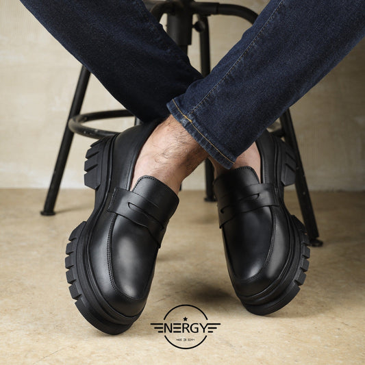 حذاء BLجلد طبيعي   - رجالي