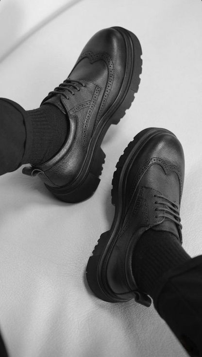 حذاء  جلد طبيعي بروك انجليزي E3